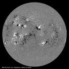 Latest SDO/HMI Magnetogram image of the Sun